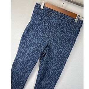 SPANX By Sara Blakeley Women's Pull On‎ Ankle Leggings S/P Blue Animal Print